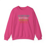 WATCHING WOMENS SPORTS UNISEX SWEATSHIRT