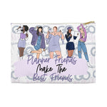 Official Go Wild 2023 Planner Friends Make the Best Friends Planner Pouch-Purple