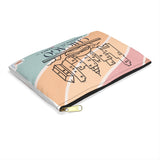 Blush Swirl CPC Merchandise 2024: Authentically Me Planner Canvas Pouch