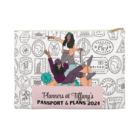 Planners at Tiffany's Merchandise 2024: Passport and Plans Pouch