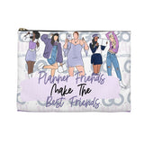 Official Go Wild 2023 Planner Friends Make the Best Friends Planner Pouch-Purple