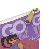 Official Go Wild 2023 Washi-ngton Friends Planner Pouch-Purple