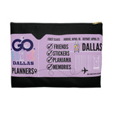 Official Go Wild 2024 Boarding Pass Planner Pouch: Black